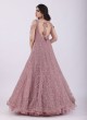 Wedding Wear Pink Designer Gown